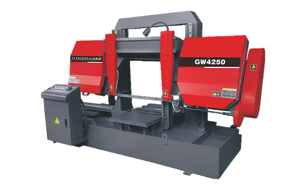 老新镇GW4250双柱龙门卧式带锯床