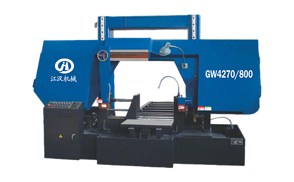 老新镇GW4270/800双柱龙门卧式带锯床